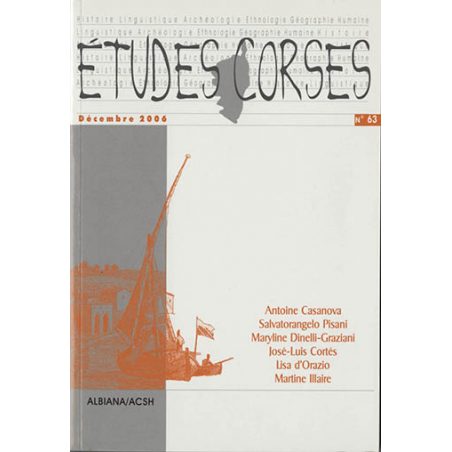 Études corses n° 63
