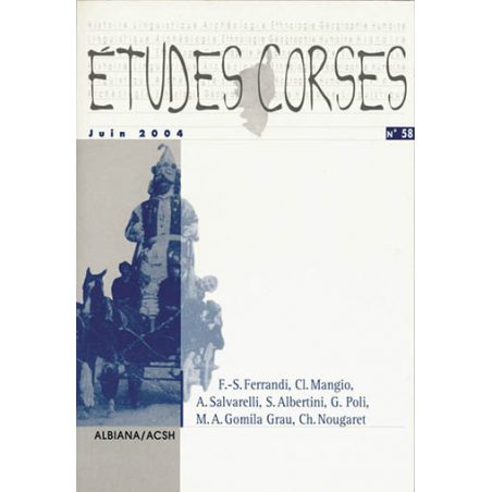 Études corses n° 58