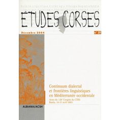 Études corses n° 59
