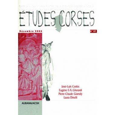 Études corses n° 61