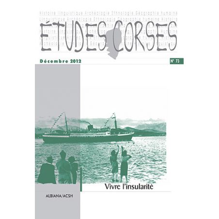 Études corses n° 73
