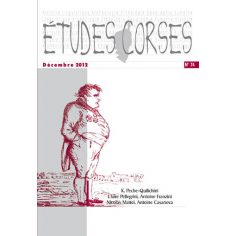 Études corses n° 74