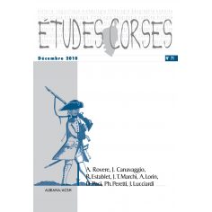 Études corses n° 71