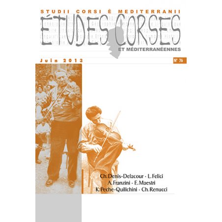 Études corses n° 76