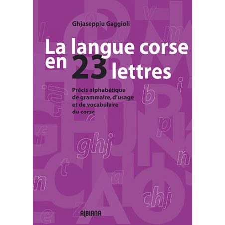 La langue corse en 23 lettres