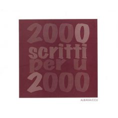 2000 scritti per u 2000