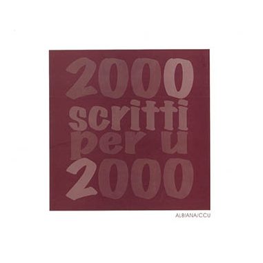 2000 scritti per u 2000