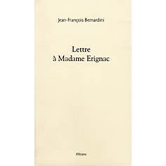 Lettre à Madame Érignac