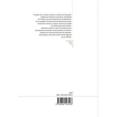 La pensée politique des révolutionnaires corses