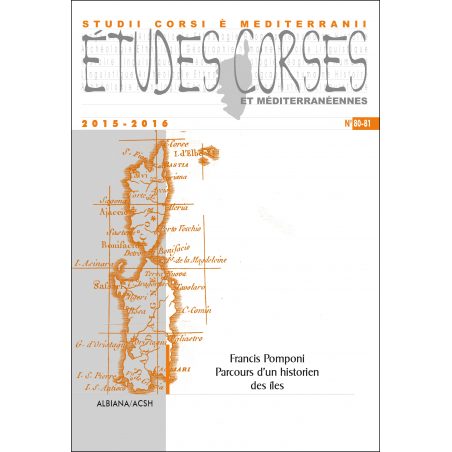 Études corses n° 80-81