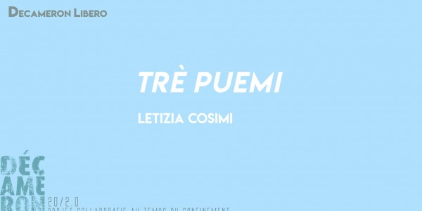 Trè puemi - Letizia Cosimi