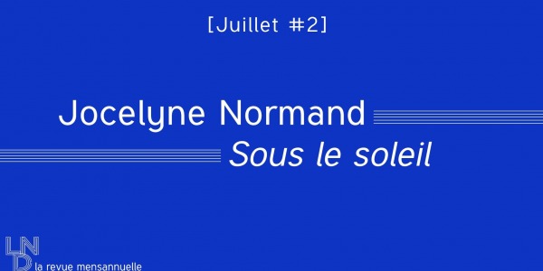 Jocelyne Normand - Sous le soleil