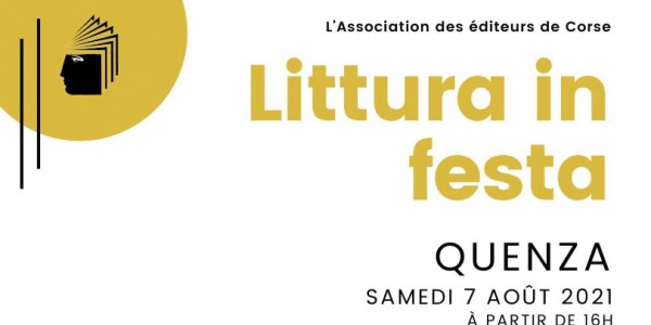 Littura in festa à Quenza avec l'association des éditeurs de Corse le samedi 7 août