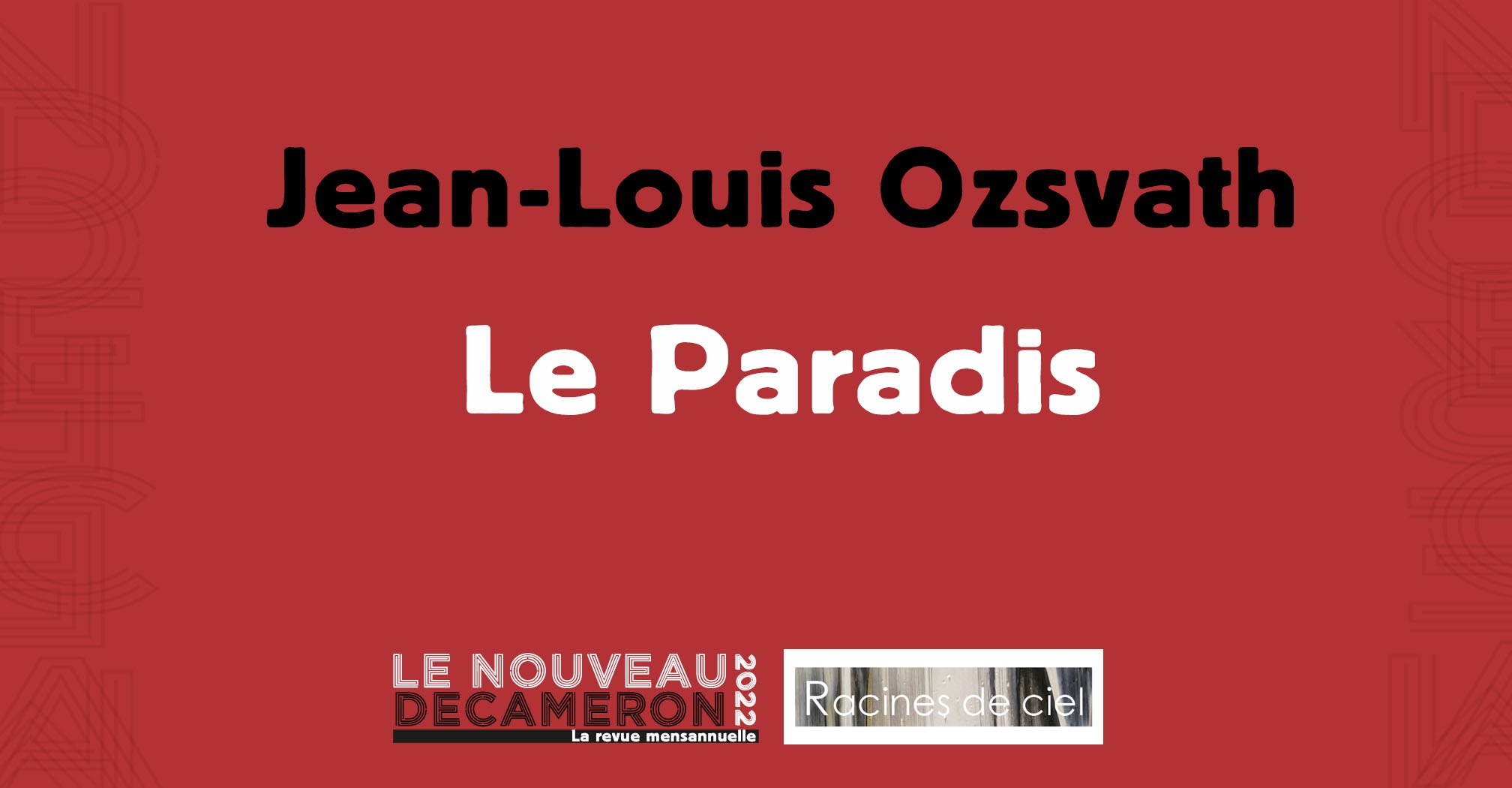 Jean-Louis Ozsvath - Le Paradis