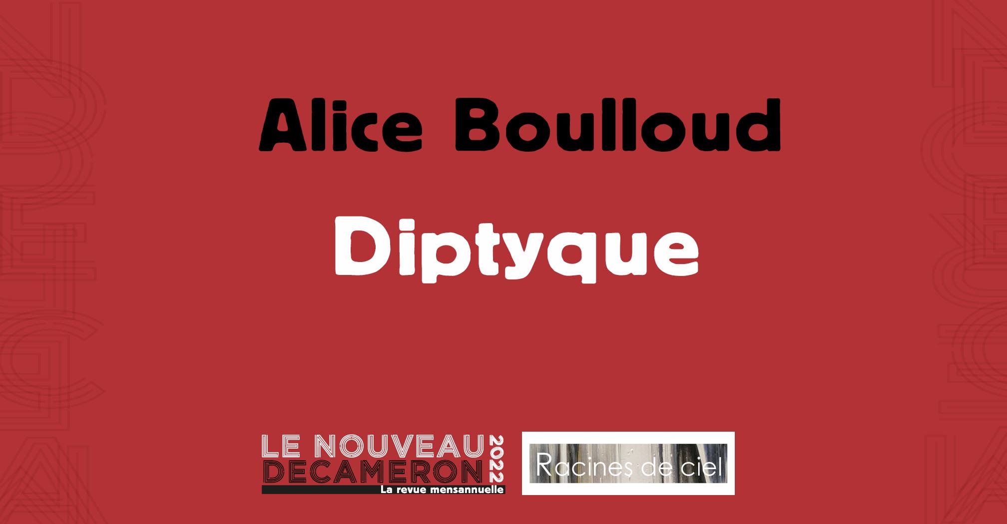 Alice Boulloud - Diptyque