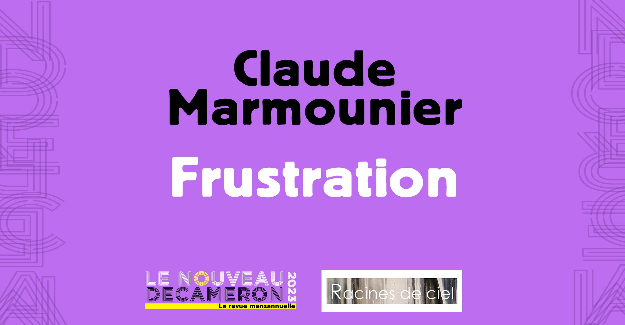 Claude Marmounier - Frustration