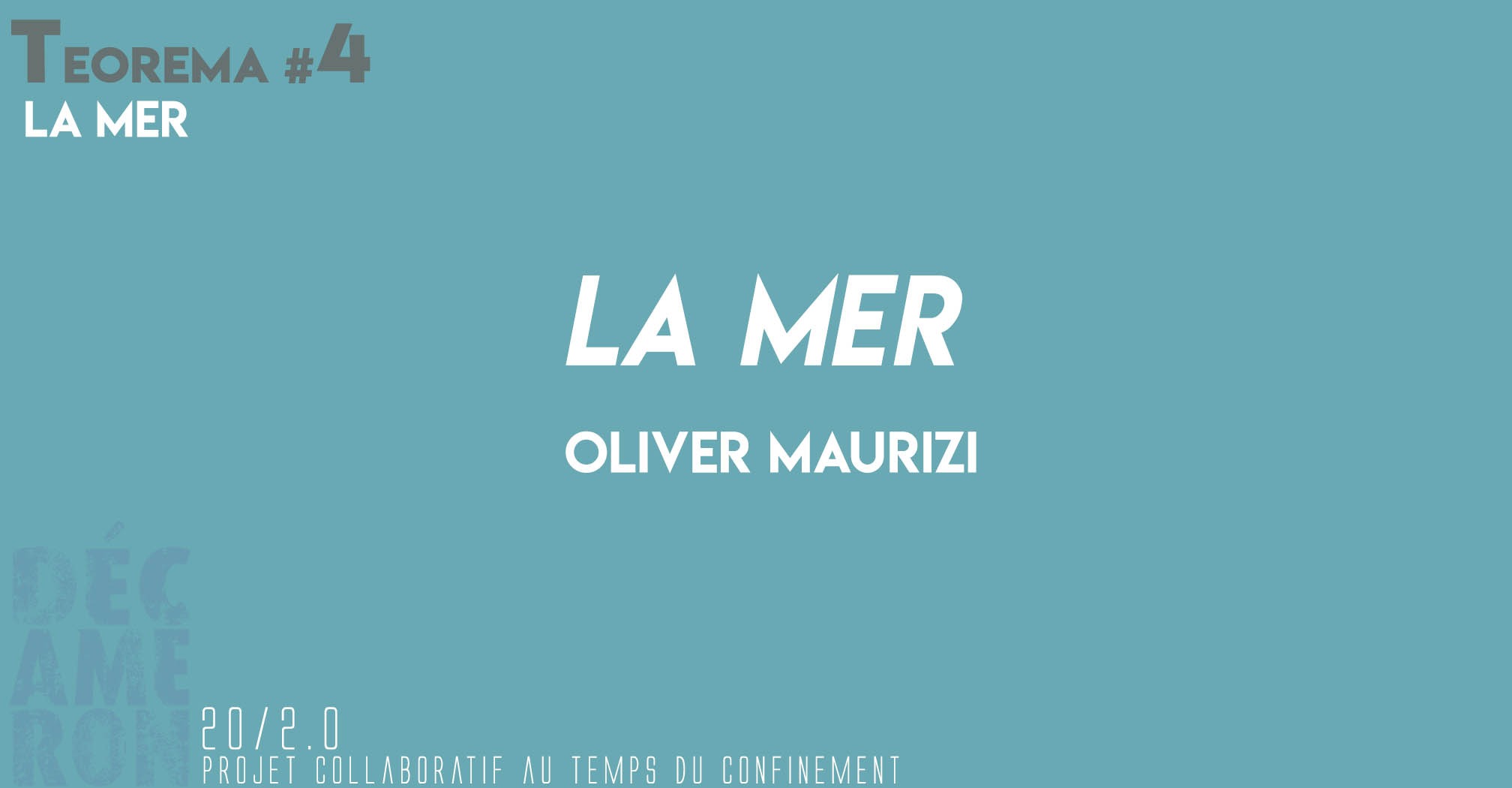 La mer - Oliver Maurizi