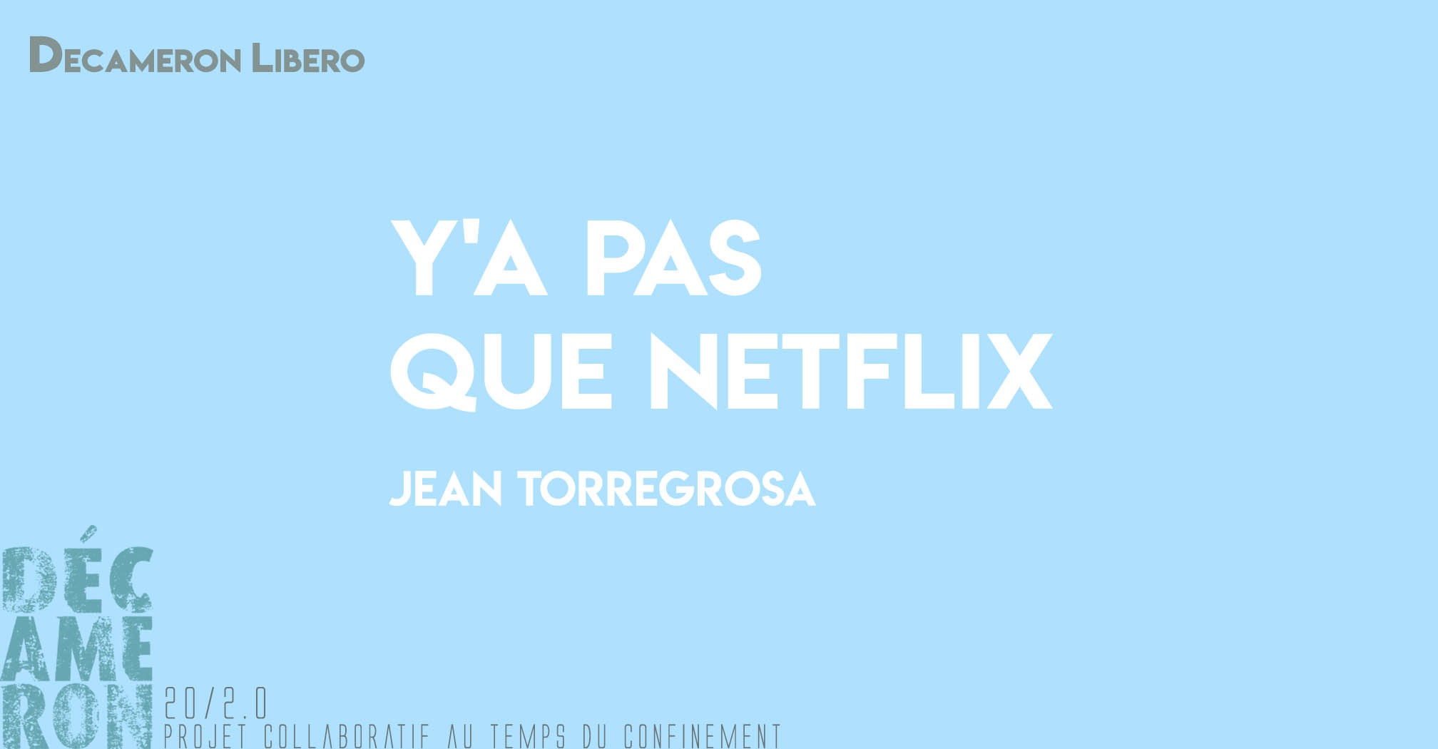 Y'a pas que Netflix - Jean Torregrosa 
