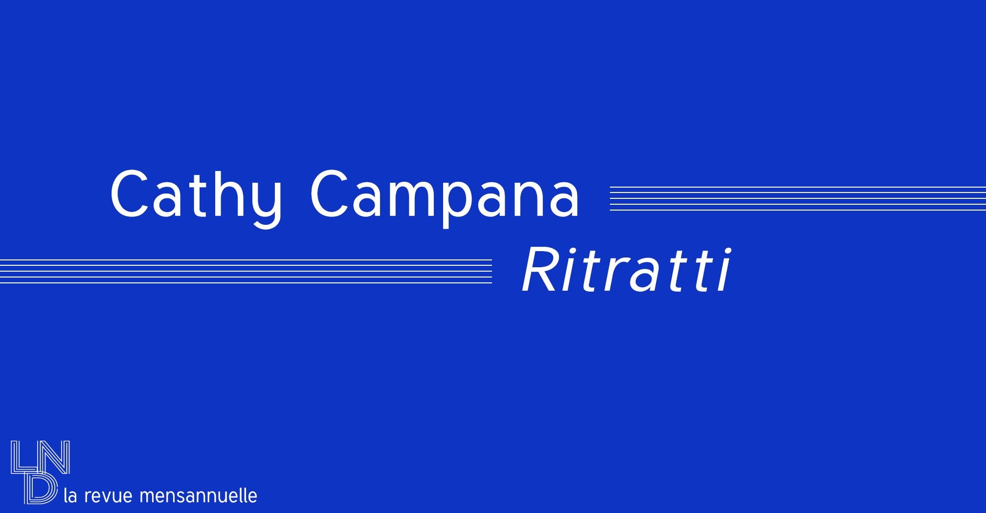 Cathy Campana - Ritratti