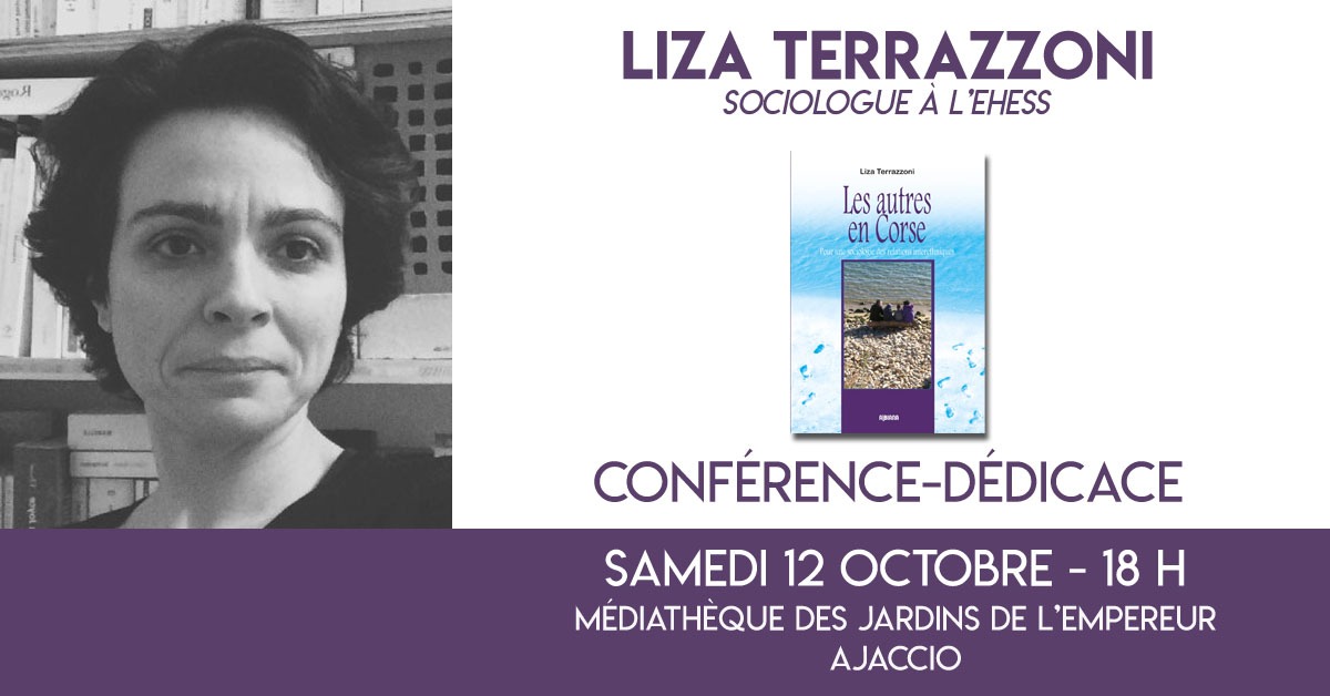 Conférence de Liza Terrazzoni à Ajaccio