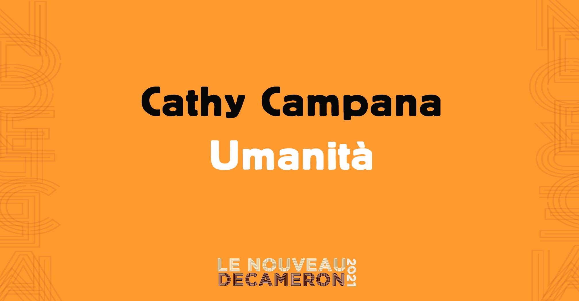 Cathy Campana - Umanità