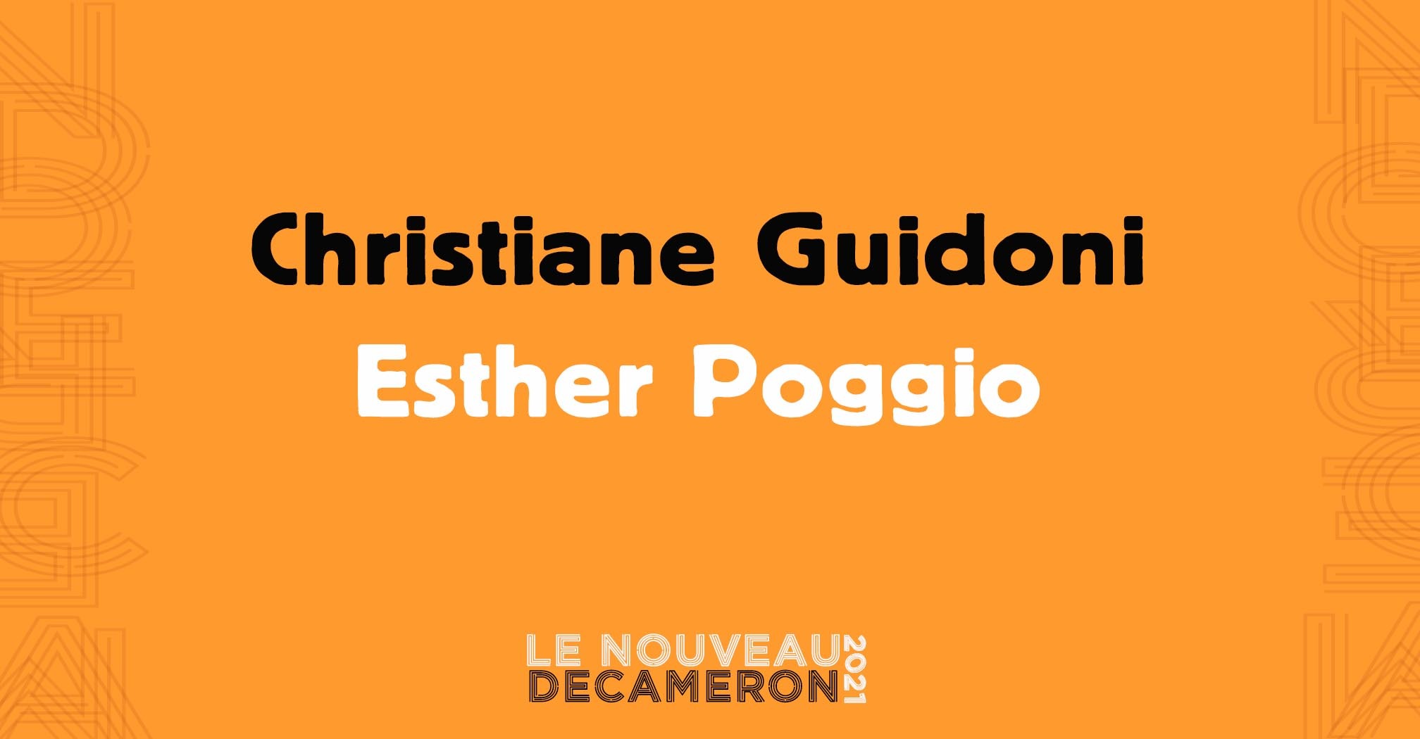 Christiane Guidoni - Esther Poggio