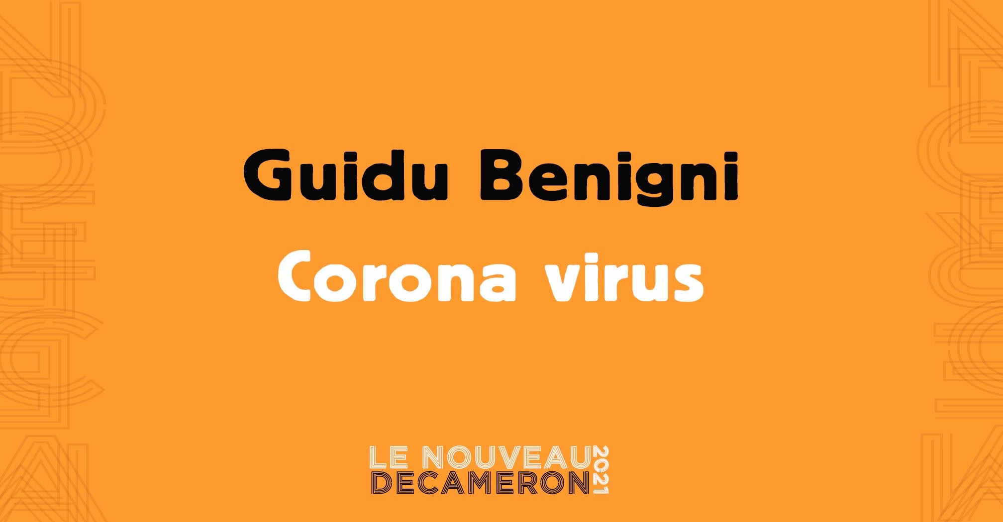 Guidu Benigni - Corona virus
